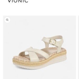 Vionic Women's Mar Cream Sandals